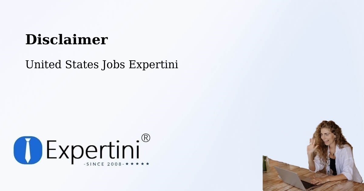 Disclaimer – Fletcher - United States Jobs Expertini